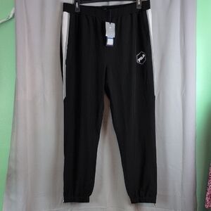 Fila‎ Black Sweatpants with White Accents
